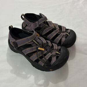 Keen Kids 9-10 Youth Purple Hiking Outdoor Adventure Shoes Waterproof Stretchy